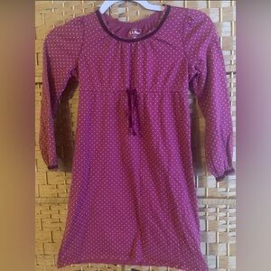 L.L. Bean Girls Dress Size 6x/7
